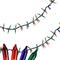 Mini Christmas Light Garland Set - Multi-Color - 18' Green Wire - 300ct